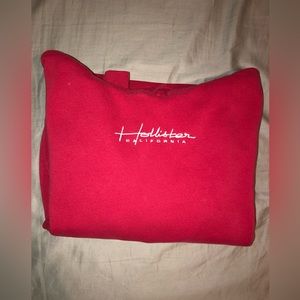 Red Hollister Hoodie